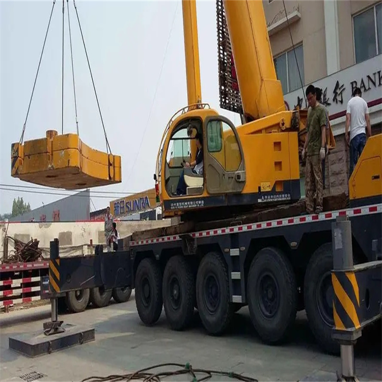 南吕镇当地吊车出租|机器吊装|75吨|工厂搬迁服务